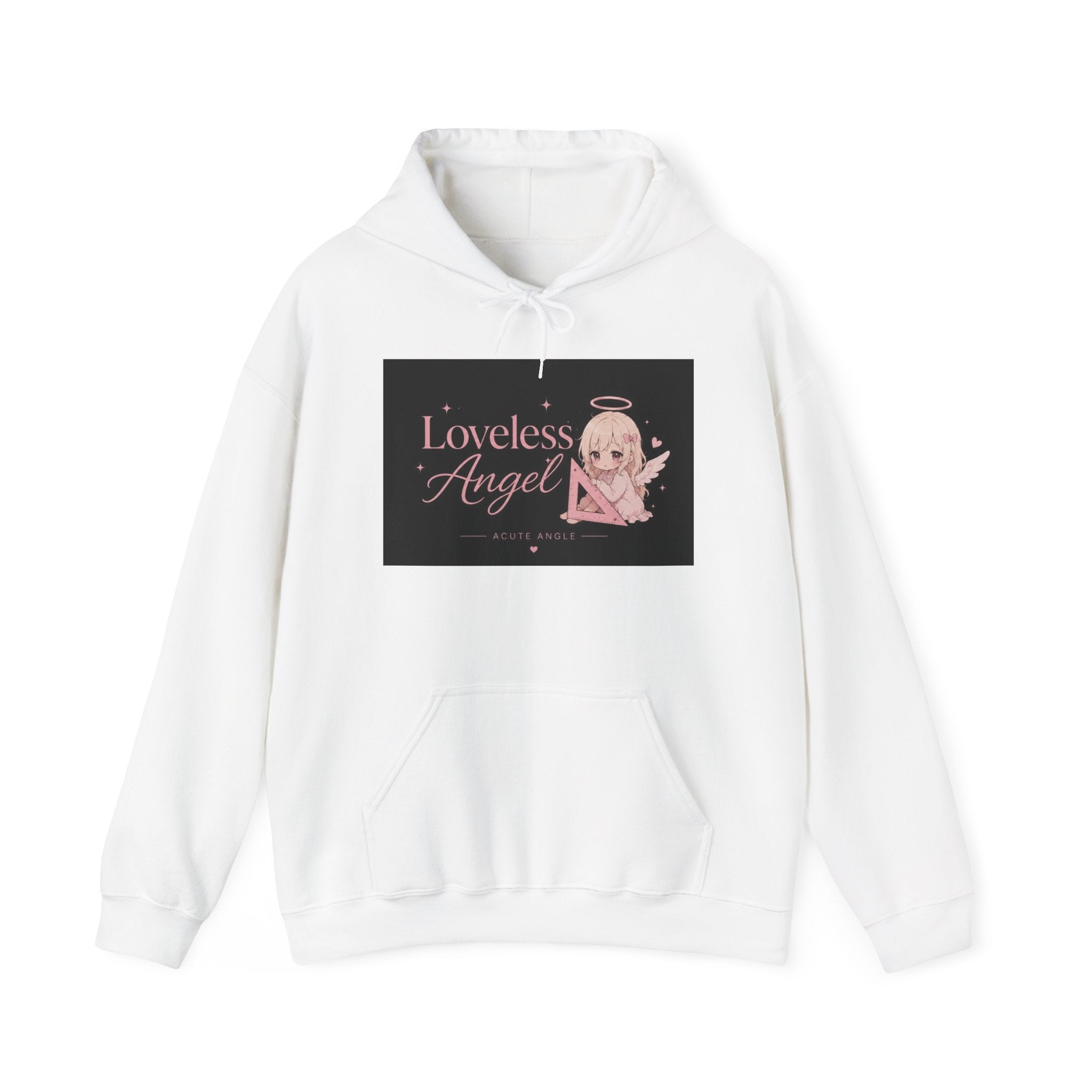 Loveless Angel Hoodie – Cute Pastel Anime Girl Graphic Sweatshirt