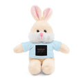 Plush Bunny with 'Emotionally Unavailable But Cute' Tee